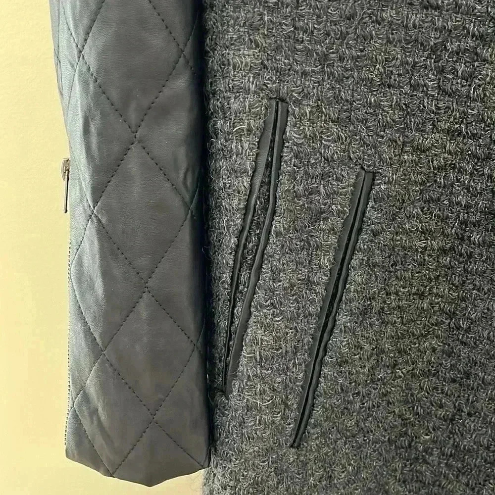 [FR38/US M] Y.A.S Mind Wool/ Viscose  Bicker Jacket - Side Zipup Closure- NWOT - Picture 7 of 16
